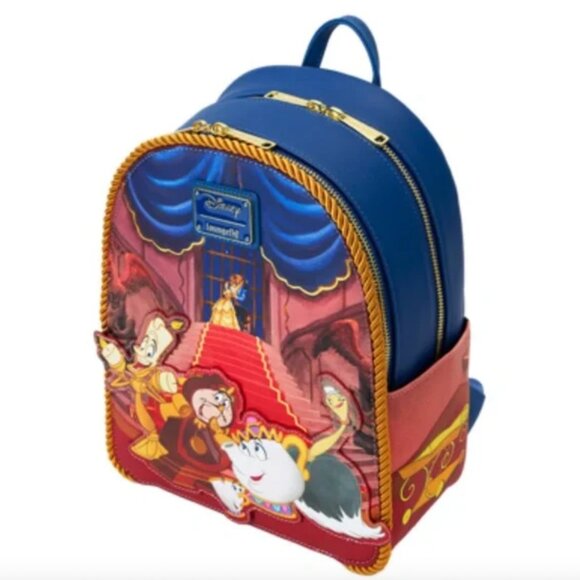 WonderCon Limited Edition Beauty and the Beast Ballroom Scene Mini Backpack
